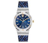Versace Orologio Analogico Quarzo Svizzero Donna con Cinturino in Pelle VEVH01421