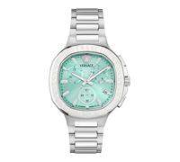 Versace Orologio analogico unisex con quadrante turchese-VEVCA0324