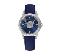 Versace - Orologio Blu e Argento V-Code Restyling - - Accessories - Uomo - Multicolore - ONE SIZE