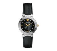 Versace - Orologio Classico con Cinturino in Pelle - - Accessories - Donna - Nero - ONE SIZE
