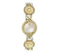 Versace Orologio da polso analogico al quarzo da donna La Greca Stud Icon