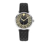 Versace - Orologio Donna Pelle Nero 35mm - - Accessories - Donna - Multicolore - ONE SIZE