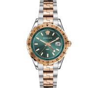 Versace - Orologio GMT Hellenyium Argento/Rosegold - - Accessories - Uomo - Grigio - ONE SIZE