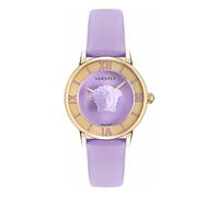 Versace - Orologio La Medusa in Pelle - - Accessories - Donna - Viola - ONE SIZE