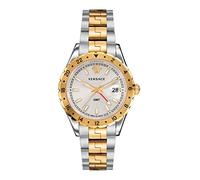 Versace Orologio Analogico Quarzo Unisex Adulto con Cinturino in Acciaio Inox V11030015