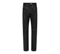 Versace - Pantaloni in pelle effetto used - - Jeans - Uomo - Nero - S