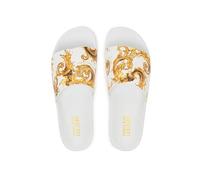 Versace pantofole 80YA3SQ4 ZS365, G03 - Bianco/Oro, 42 EU