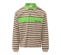 Versace - Polo a Maniche Lunghe - - Tops - Uomo - Multicolore - XL