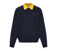 Versace - Felpa Girocollo in Cotone Ricamato - - Sweatshirts & Hoodies - Uomo - Blu - M
