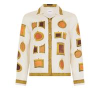 Versace - Printed Silk Twill Shirt - - Blouses & Shirts - Donna - Multicolore - S