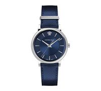 Versace - Quadrante blu orologio cerchio - - Accessories - Uomo - Grigio - ONE SIZE