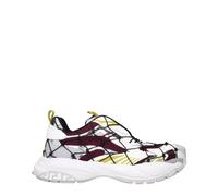 Versace Red Fabric Athletic Sneakers - EU40.5/US7.5