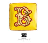 Versace Rosenthal - Holiday Alphabet - B - Coppetta Quadra Piana cm 12 x 12