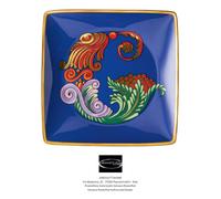 Versace Rosenthal - Holiday Alphabet - G - Coppetta Quadra Piana cm 12 x 12