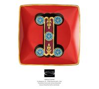 Versace Rosenthal - Holiday Alphabet - I - Coppetta Quadra Piana cm 12 x 12