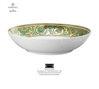 Versace Rosenthal - Medusa Garland Green - Piatto Fondo cm 22 - Rivenditore