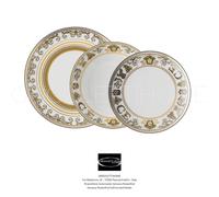 Versace Rosenthal - Virtus Gala - Piatti 18 pezzi 6 persone - Rivenditore