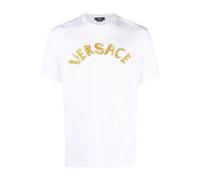 Versace - Seashell Baroque T-Shirt - - Tops - Uomo - Bianco - S
