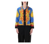 Versace - Shirt Print The Sun - - Blouses & Shirts - Donna - Multicolore - M