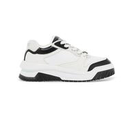 Versace, ,Shoes ,Donna ,Bianco ,38 EU Sneakers in pelle con smalto greco