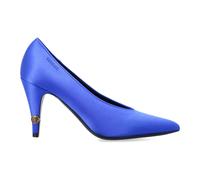 Versace, ,Shoes ,Donna ,Blu ,40 EU Gianni Satin Pumps