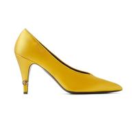 Versace, ,Shoes ,Donna ,Giallo ,38 EU Gianni Satin Pumps 90 mm