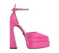 Versace, ,Shoes ,Donna ,Rosa ,39 EU Décolleté Platform in Raso di Seta