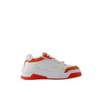 Versace, ,Shoes ,Uomo ,Multicolore ,40 EU Sneakers in Pelle Bianca - Odissea