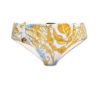 Versace - Slip Bikini Metallizzato Barocco Underwater - -Swimwear -Donna -Multicolore -XL