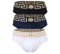 VERSACE Slip blu notte / giallo oro / nero / bianco Uomo VERSACE M blu notte / giallo oro / nero / bianco