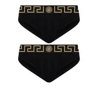 Versace - Slip in Cotone-Jersey 2 Pezzi - - Underwear - Uomo - Nero - L