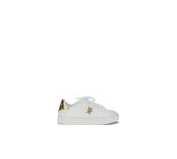 Versace - Sneakers con Suola a Chiave Greca e Dettagli in Oro - - Shoes - Donna - Bianco - 36 1/2 EU