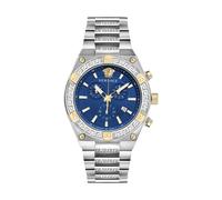 Versace - Sport Greca 46 mm Watch - - Accessories - Uomo - Grigio - ONE SIZE
