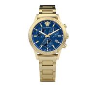 Versace - Sport Tech Cronografo Oro Blu Orologio - -Accessories -Donna -Giallo -ONE SIZE