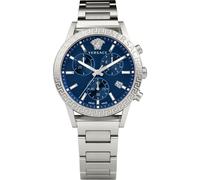 Versace - Sport Tech Cronografo Orologio Acciaio Inox - -Accessories -Donna -Grigio -ONE SIZE