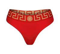 Versace, ,Swimwear ,Donna ,Rosso ,S Fondo Bikini Medusa Greca