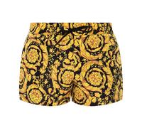 Versace, ,Swimwear ,Uomo ,Giallo ,2XL Costume da bagno con stampa Barocco