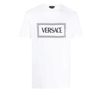 Versace - T-shirt 90s Vintage Logo - - Tops - Uomo - Bianco - XL