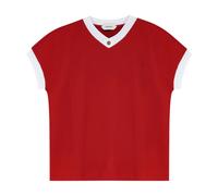 Versace - T-shirt con Scollo a V - - Tops - Donna - Rosso - S