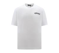 Versace - T-shirt con Stampa Milano - - Tops - Uomo - Bianco - M