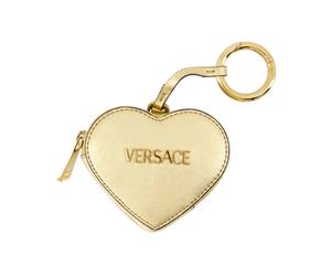 Versace - Tag Portamonete Metallico - - Accessories - Donna - Giallo - ONE SIZE