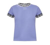 Versace - Top con logo ricamato - - Tops - Donna - Viola - XS