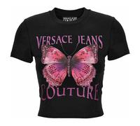 Versace, ,Tops ,Donna ,Nero ,L T-shirt e Polos