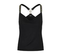Versace, ,Tops ,Donna ,Nero ,S Embellished Strap Top