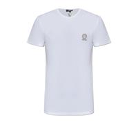 Versace, ,Tops ,Uomo ,Bianco ,XL T-shirt con logo