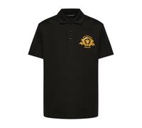 Versace, ,Tops ,Uomo ,Nero ,XS Polo con logo