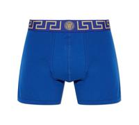 Versace, ,Underwear ,Uomo ,Blu ,L Cotton-jersey Long Trunks