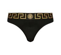Versace, ,Underwear ,Uomo ,Nero ,L Mutandine in Cotone a Tanga