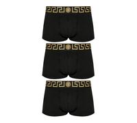 Versace, ,Underwear ,Uomo ,Nero ,XL Slip Greca Border Pacco da 3