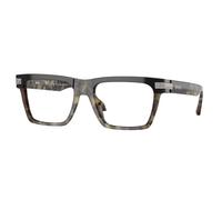 Versace Uomo VE3354 5456 Montature da vista Acetato Tartaruga Trasparente Squadrata Normale